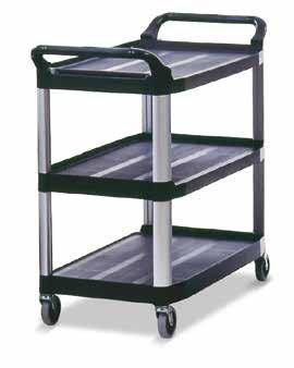 MATERIAL HANDLING: Hospitality and Office X-tra Utility Carts A range of high-quality carts, sized to carry the load and reduce return trips.