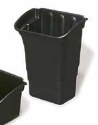 2 cm *Non stock item Accessories A range of bins to customise the carts for specific usage.