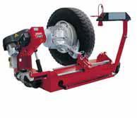 Tyre Changers, Mounting Tools PROMONT R 926 Mounting/demounting of light truck and truck tyres from 12" to 26" Hydraulic clamping Pressure can be adjusted manually Suitable for all types of wheels,