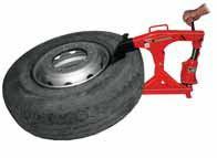 Can be used for extremely wide wheels with hump or double hump.