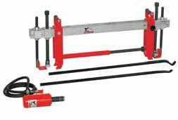 Tyre Changers, Mounting Tools Bead-breakers, pumps and sealing rings EM-Tyre Mounting Set Suitable for demounting and mounting EM tyres, even with the wheels fitted on the vehicle.