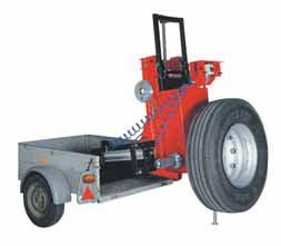 Mobile Service UNIMONT 16.5-24.5, mobile Easy-to-use tyre changer for tubeless truck tyres, also suitable for alloy rims.