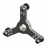 No. 40FF43747) 518 8140 3-arm clamping star, including set of bolts The 3-arm clamping star can be used for the