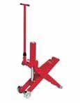 Lifting Equipment Jacking air cushions Jacking air cushion Fits under any vehicle when there is no space for placing a trolley or bottle jack. Simply drive onto the bag and lift from under the tyre.