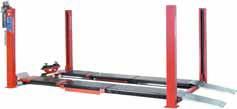 Lifting Equipment 4-post lift F 518 2208 PROLIFT 4.40 AS Wheel alignment lift with integrated sliding plates in its rear (length 1900 mm).
