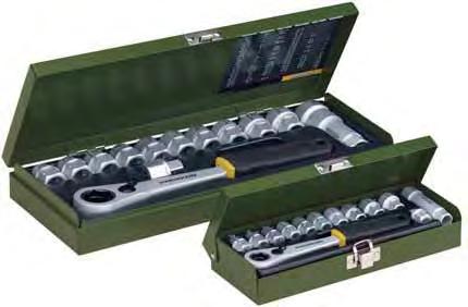 VZ 6 VZ 8 VZ 9 VZ 10 VZ 12 VZ 14 23 370 23 371 23 376 23 372 23 373 23 374 1/2" sockets for XZN-screws, 12-pt Made of CrV steel.