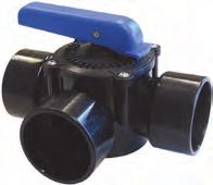 PV2010R 114,00 1 ARMATURES PVC BALL VALVE PLAIN ECONO-LINE code 112 Ball valve produced in accordance to DIN standards. Suited for i.e. irrigation, swimming pools, ponds, etc.