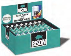 SOLVENTS & SEALANTS BISON HARD PLASTIC GLUE code 151 High quality and strong adhesive for plastic.
