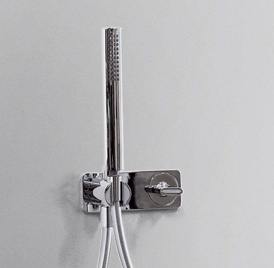 NK3280 Concealed shower mixer with diverter and hand-shower Line accessories NOKÉ Package dim.
