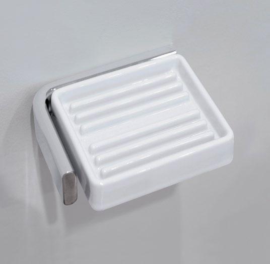 NKPSC Ceramic soap holder Line taps NOKÉ Package dim. 15 x 10 x 14 cm Weight 1,4 kg Pz.