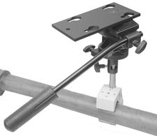 MBA-3660 Uni-Clamp Fluid Pan/Tilt Head: This clamp allows the Maxa Beam to be mounted to bars, pipes and poles up to 2 wide.