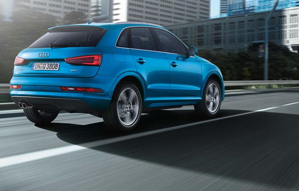 The Audi Q3. Few cars combie the qualities of a SUV ad a city car i quite the same way as the Audi Q3.