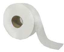 60mm core x 6 white rolls Ideal