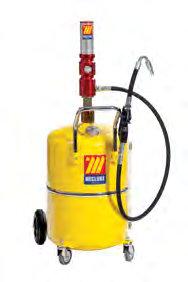 PNEUMATIC OIL DISPENSERS Art. 027-1314-000 65 l pneumatic oil dispenser Tank capacity 65 l (with level indicator) Art.024-1232-C00 Oil dispensing nozzle with lexible hose and drop valve Art.