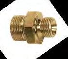 ACCESSORIES FOR HOSE REELS CONNECTIONS FOR LINK HOSES Art. F96-0050-322 Fastening bush M3/8 G F22X1,5 Art.
