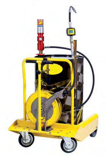 AIR-OPERATED PUMPS FOR OIL AND SIMILAR The air-operated oil pumps, fully designed and manufactured by MECLUBE, shows remarkable operating features.