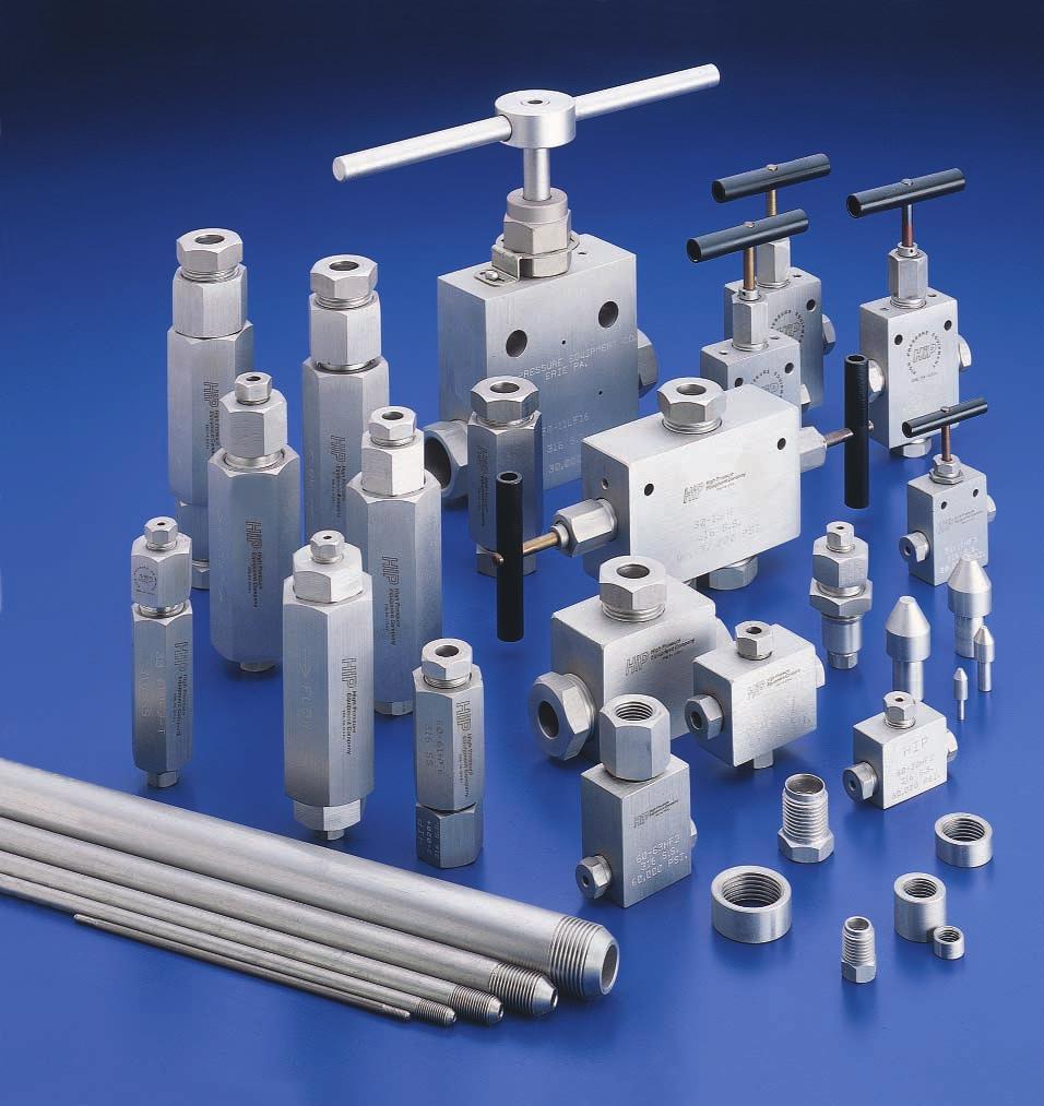 igh quipment igh Valves, ittings and Tubing 0,000, 40,000 and psi service igh quipment Company has developed a line of igh products to assure safe and easy plumbing for 0,000, 40,000 and psi.