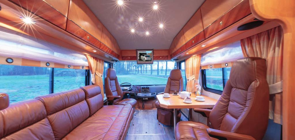 You love travelling in a special camper, value flexibility and freedom, have style and a high demand for exclusive interior?