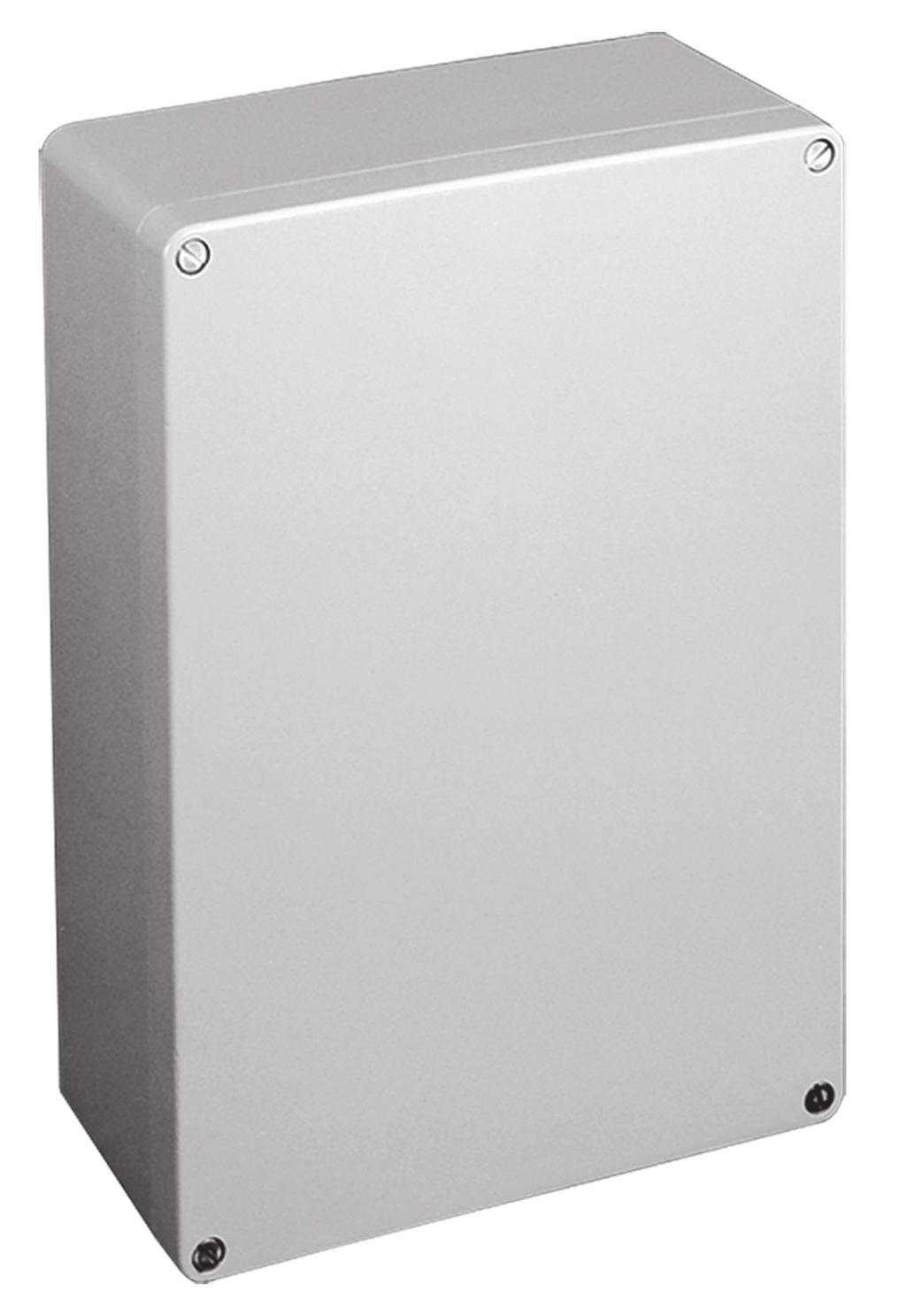 Aluminum Enclosures: COMPACT, Type 4X INDUSTRY STANDARDS UL 508A Listed; Type 4, 4X, 12, 1; File No. E61997 NEMA/EEMAC Type 4, 4X, 12, 1 CSA File No.
