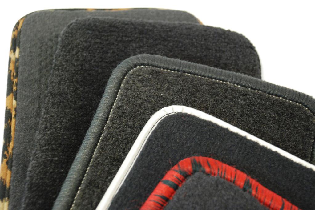 You can choose between two styles, a circle or a rectangle, and 16 colors for an extra boost of protection while enhancing your car mat design.