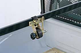 Crossmembers spaced from front bar are, and 0 to slantdown rear bar. VPE Side Stop Kit for BRS-W Extend front of rack 0 with additional crossmember for extended long wheelbase full-size vans only.