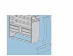 Visibility DVU Top Shelf Divider Kit WKCFSVGM Steel Partition Mounting Kit w/ Visibility 0 0G