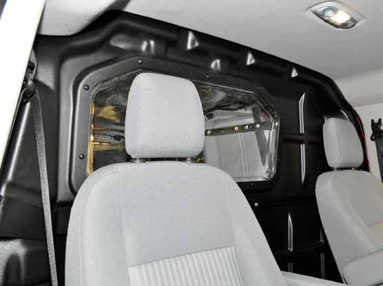 The integrated steel frame provides the same level of performance that you are accustomed to from Adrian Steel. Available with or without a clear poly rear-view window.