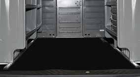 ADD ACCESSORIES Businesses change over time and your van interior should be able to change with your needs. Plug and Play shelves have prepunched holes that allow adding storage solutions easily!