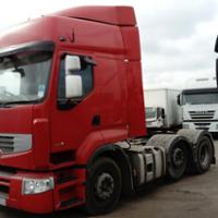 PLATE) RENAULT 460 DXI 6X2 TRACTOR UNIT,