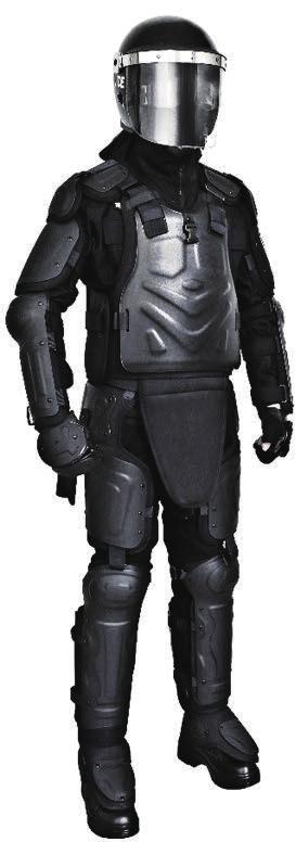 TURBO-X RIOT SUIT The most lightweight riot suit to keep YOU in charge.