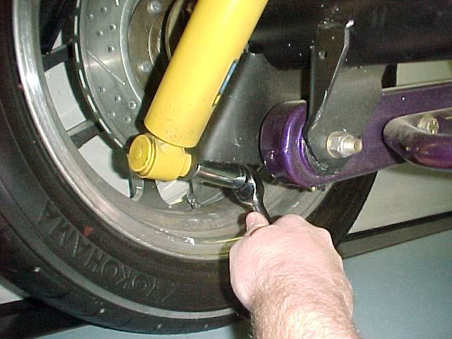 - AND MAKE SURE THE CAR IS SECURE ON JACK STANDS. 1) Place the vehicle on a level surface. Block the front tires.