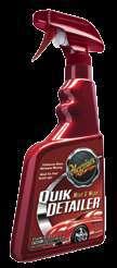 DETAILER Meguiar s Quik Detailer is necessary to lubricate the surface whenever
