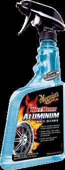 HOT RIMS WHEEL & TIRE CLEANER New formula now cleans wheels & tires, foaming away dirt & grime!