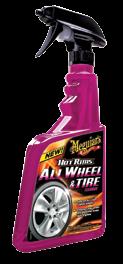Our safest, least-aggressive cleaner Xtreme Cling foam grabs the wheel s surface,