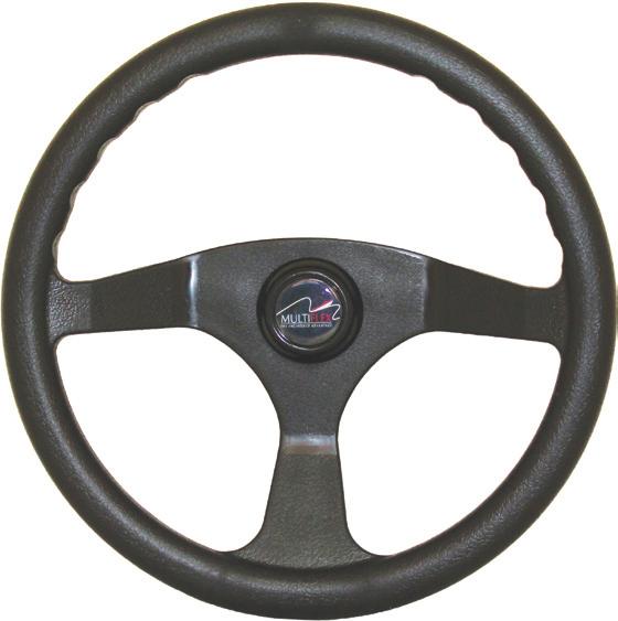 18 - Steering Wheels - Plastic Sports Wheels lpha 3 Spoke Our most popular steering wheels for smaller power boats. Quality, economical, 3 spoke wheels in 3 different colours.