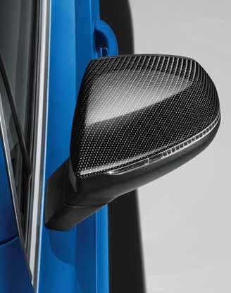 exterior mirror covers in high-quality carbon represent a