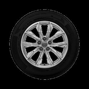 8U0-071-497- -8Z8 Installed Tire: Dunlop Winter Maxx SJ8 or Pirelli SZ II Winter 210 AO Tire