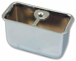 This ashtray slide cover fits both hardtops and convertibles. Used with the ash tray, part #1134, shown above. 1955-57 2-Door Hardtop, Convertible... #1144... $23.
