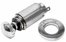 #12731 CIGARETTE LIGHTER ASSEMBLY WITH BILLET KNOB AND BEZEL This billet lighter assembly fits in the stock opening and includes a housing, element,