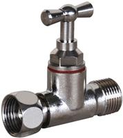 SPECIFICATIONS : Flush tank taps PTFE packing for angle types (Ref.