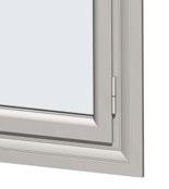 54 with triple glazing (Ug = 0.6 + warm edge) Very low air permeability meeting 2012 thermal regulations Q4 up to 0.058 m³/(h.