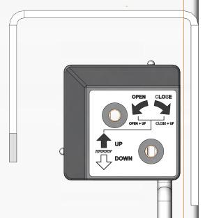 Chapter 4 CHECK OPERATION OF LIFTGATE Check that all controls operate correctly per following instructions Check both Inside Raise/Lower switches and Outside column switches as follows.