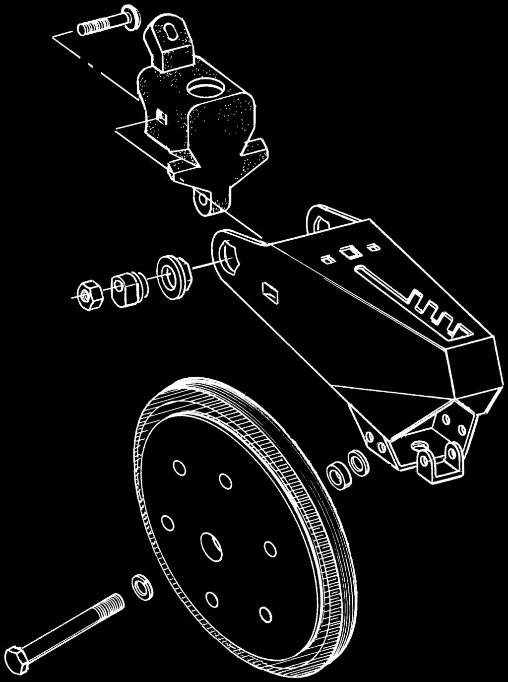 CLOSING WHEEL OPtions Rubber V And Cast Iron V Rubber V Closing Wheel - 700-0070 (779X) Cast Iron V Closing Wheel - 700-006 ()A6434 Rubber Wheel ()A6597 Cast Iron Wheel (RU83d) Closing Wheel Arm