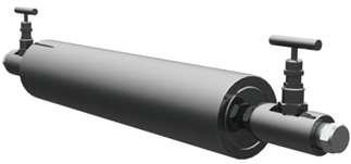 Inconel 625 Flow Through Cylinder 500 cc 6,000 psi PED The Inconel 625 sample receiver is a flow through type cylinder, used for the collection of Group 1 hydrocarbon liquids and gas samples