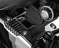 Kit includes the hardware required to replace the visible set of zinc-plated fasteners on the rocker box covers. Lock patch included where required. 9429-04 Fits 04 XL models. I.