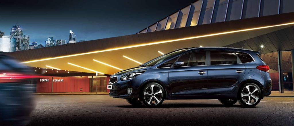 Cool and chic in the city Sporty, stylish and sophisticated. These are words not usually associated with an MPV.