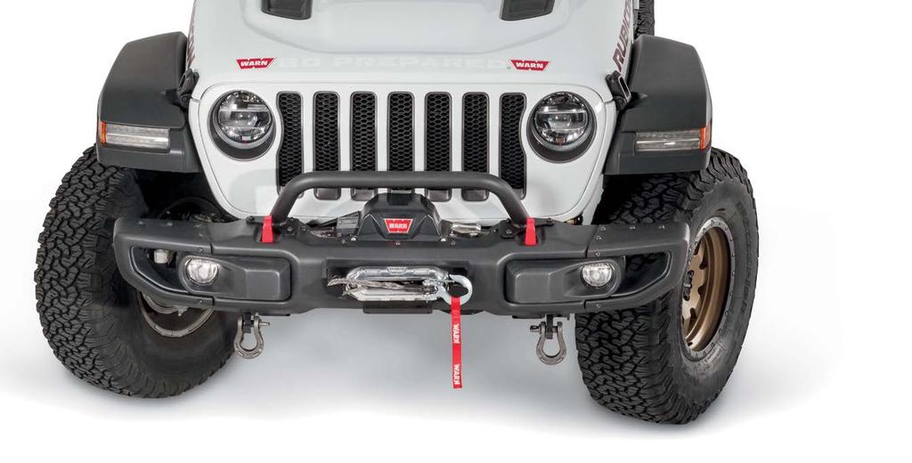4 1 2 102346 Stinger Grille Guard Tube 3 JL RUBICON BUMPER ACCESSORIES EXTRA PROTECTION AND FUNCTIONALITY FOR THE JEEP WRANGLER RUBICON JL S FACTORY-OPTIONAL BUMPER If you have the JL Rubicon s