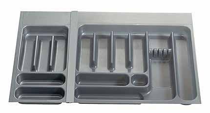 010 900 Grey 10 410/490 800/830 plastic cutlery tray for module 120cm Code Module Finishing Box KA016.006.