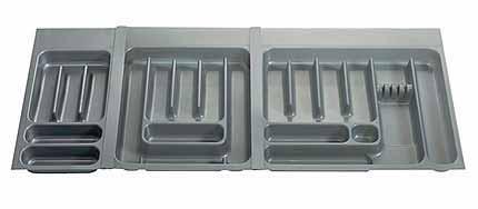Box KA016.006.012 Grey 50 Drawer Module Cutlery tray Connection DRAWER MODULE 80CM COMPOSITION: KA016.006.006 1pcs + KA016.006.007 1pcs + - - + KA016.