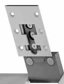 DOOR FRAME DOOR FRAME KIT COMPOSITION: Finishing Silver Lead Finishing Brown Metal Grey Height Width Box HP135.001.002 HP135.001.001 636 430 10 N 1 - HANDLE PROFILE HP135.001.004 HP135.001.003 636 450 10 HP135.